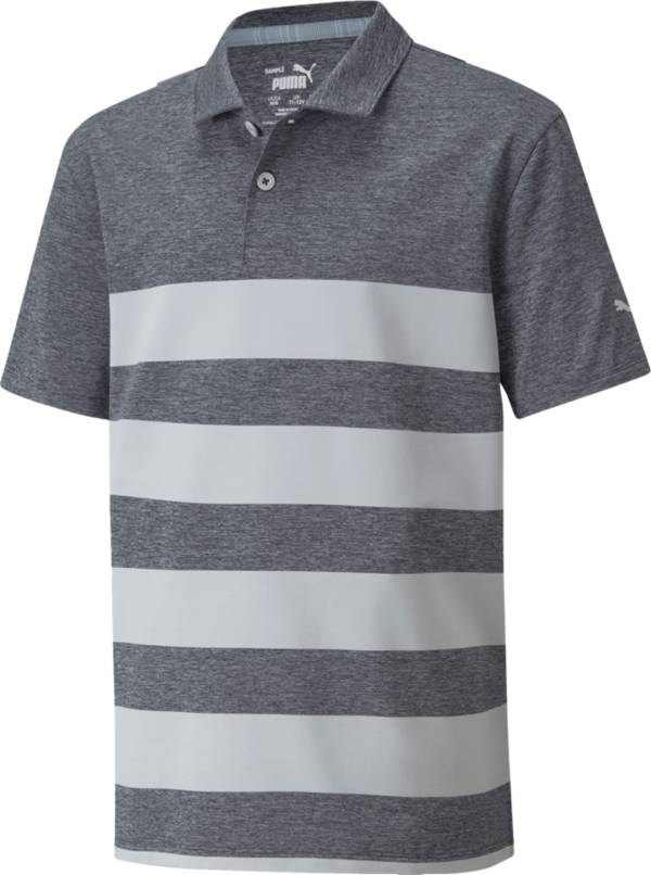 PUMA Boys' Kiwi Stripe Golf Polo