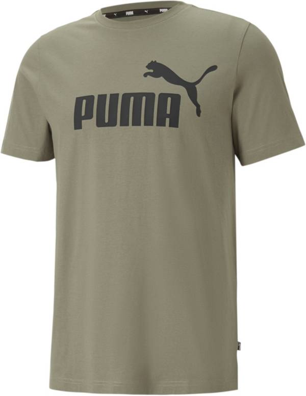 PUMA Men's Big and Tall Essentials Logo Short Sleeve T-Shirt