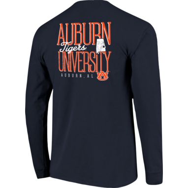 sorry, Image One Men's Auburn Tigers Blue Tall Type State Long Sleeve T-Shirt is currently out of stock