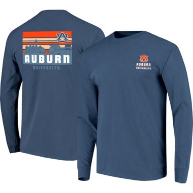 sorry, Image One Men's Auburn Tigers Blue Campus Skyline Long Sleeve T-Shirt is currently out of stock