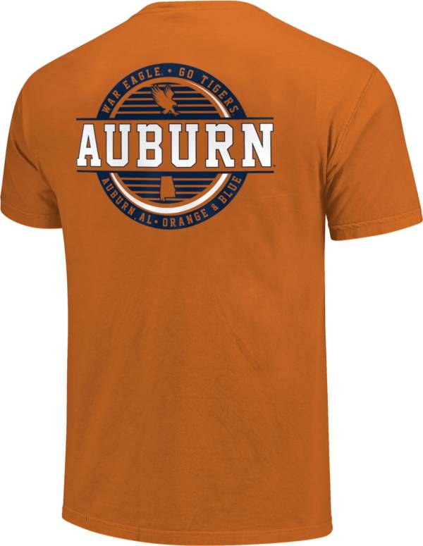 Image One Auburn Tigers Orange Striped Stamp T-Shirt product image