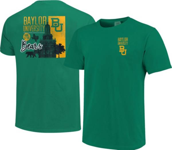 Image One Men's Baylor Bears Green Campus T-Shirt