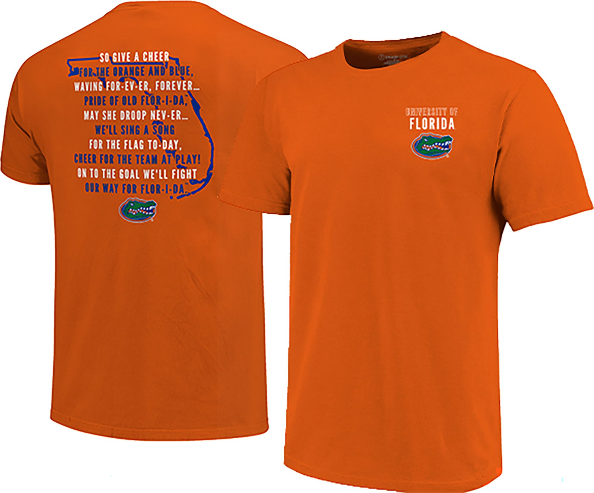 Image One Florida Gators Orange Fight Song State T-Shirt product image