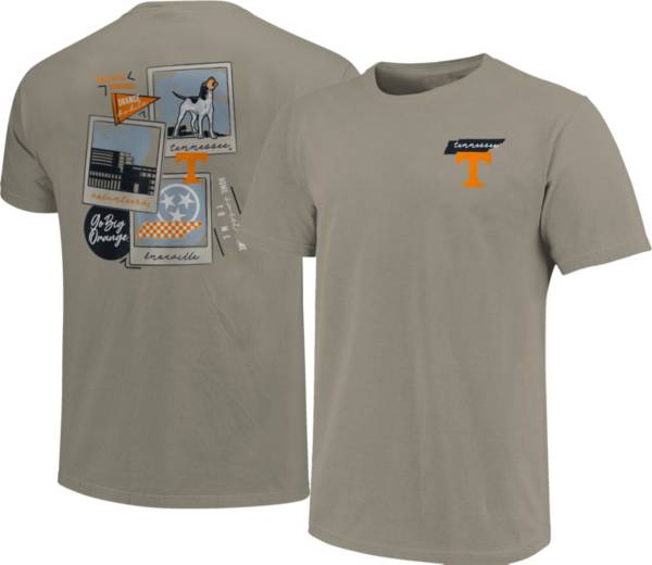 Image One Men's Tennessee Volunteers Grey Campus Polaroids T-Shirt