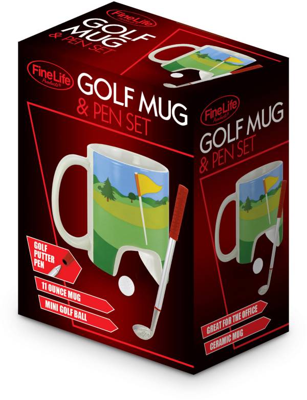 Fine Life Golf Mug & Pen Set