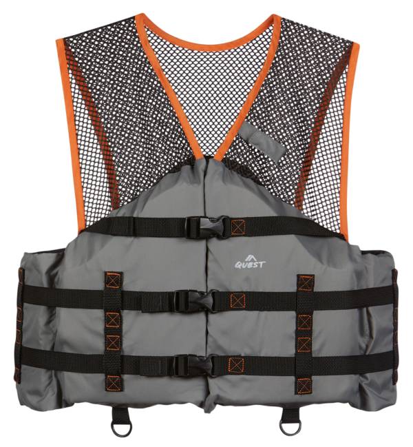 Quest Adult Nylon Basic Fishing Angler Life Vest product image