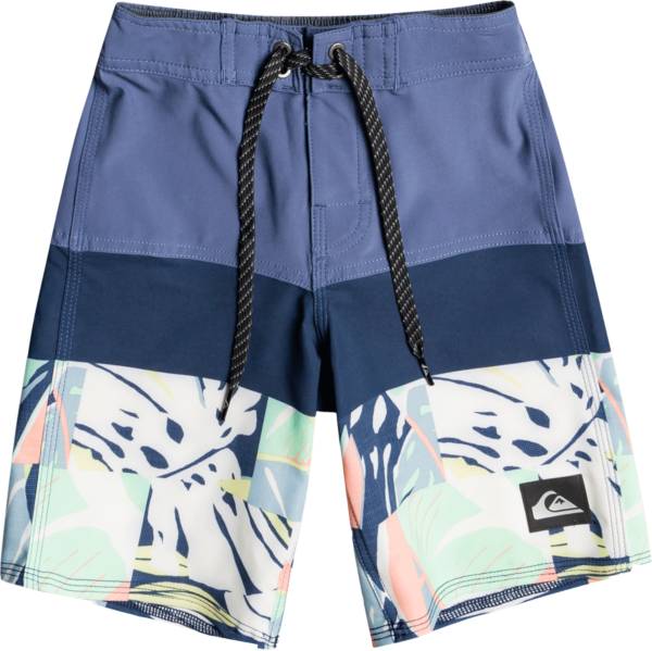 Quiksilver Boys' SurfSilk Slab 14” Recycled Board Shorts