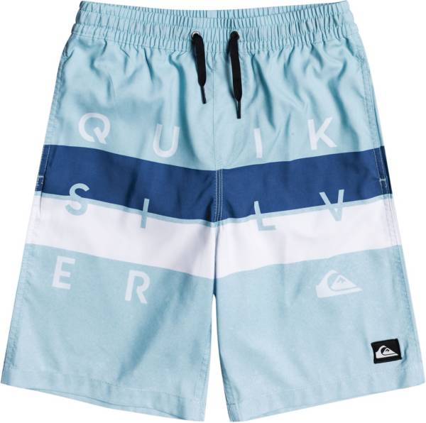 Quiksilver Boy's Word Block 18" Volley Shorts