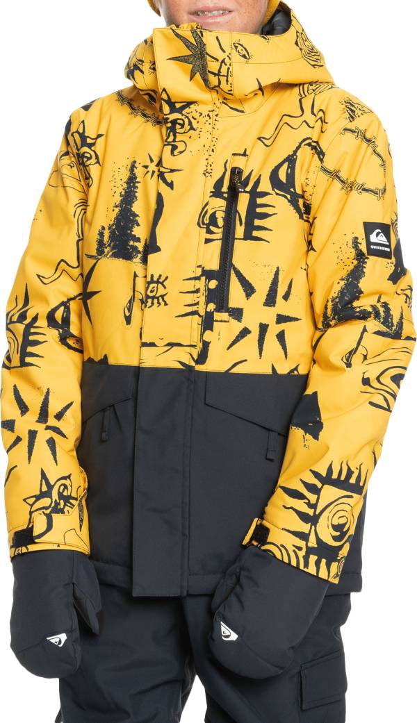 Quicksilver Boys' Mission Block Snow Jacket