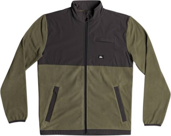 Quiksilver Men's Collar Zip-Up Fleece jacket