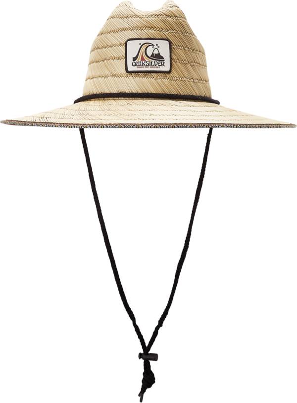 Quiksilver Men's Dredged Straw Lifeguard Hat