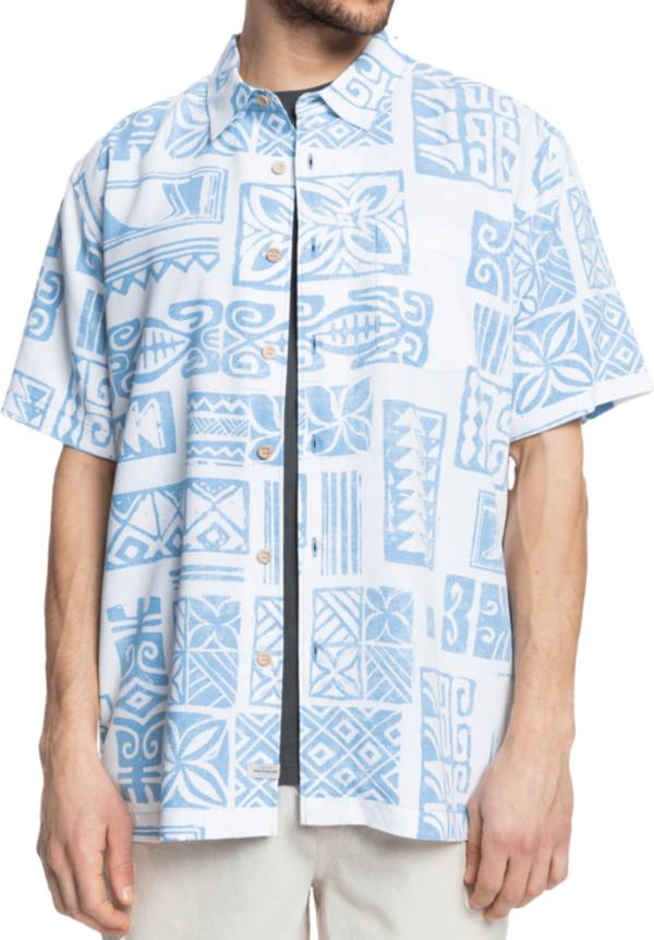 Quicksilver Men's Waterman Manele Bay Shirt