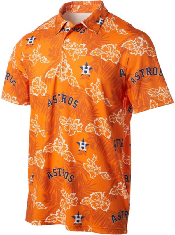 houston astros men's polo shirt