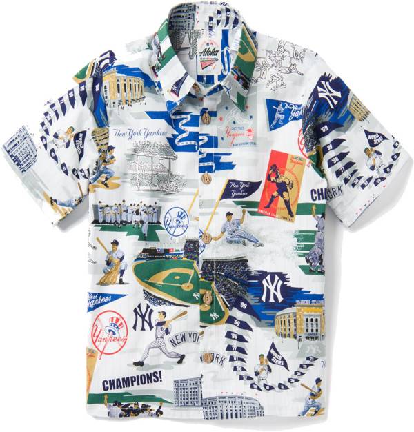 Reyn Spooner Youth New York Yankees Scenic Button-Down Shirt