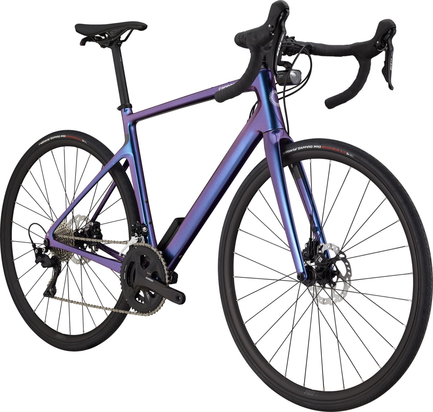 Purple cannondale road bike on sale