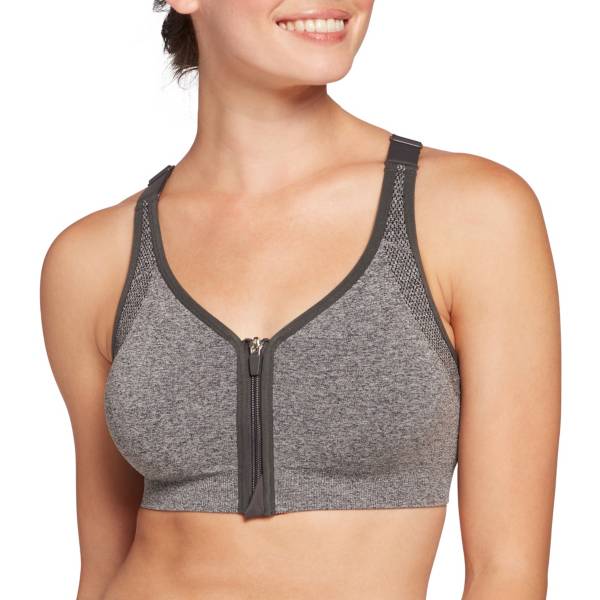 GUESS Women's Active Medium Support Sports Bra with Mesh Detailing