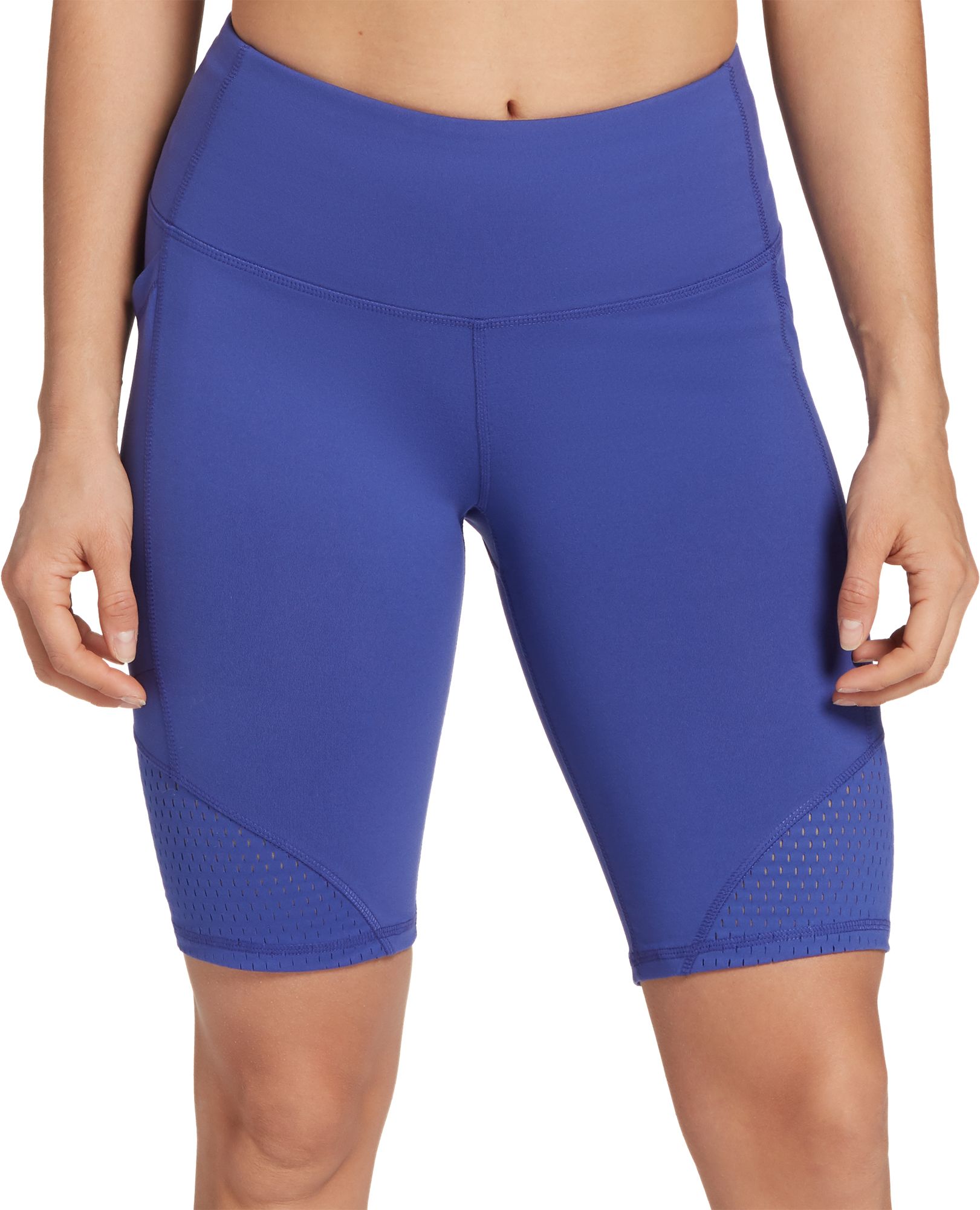 womens blue bike shorts