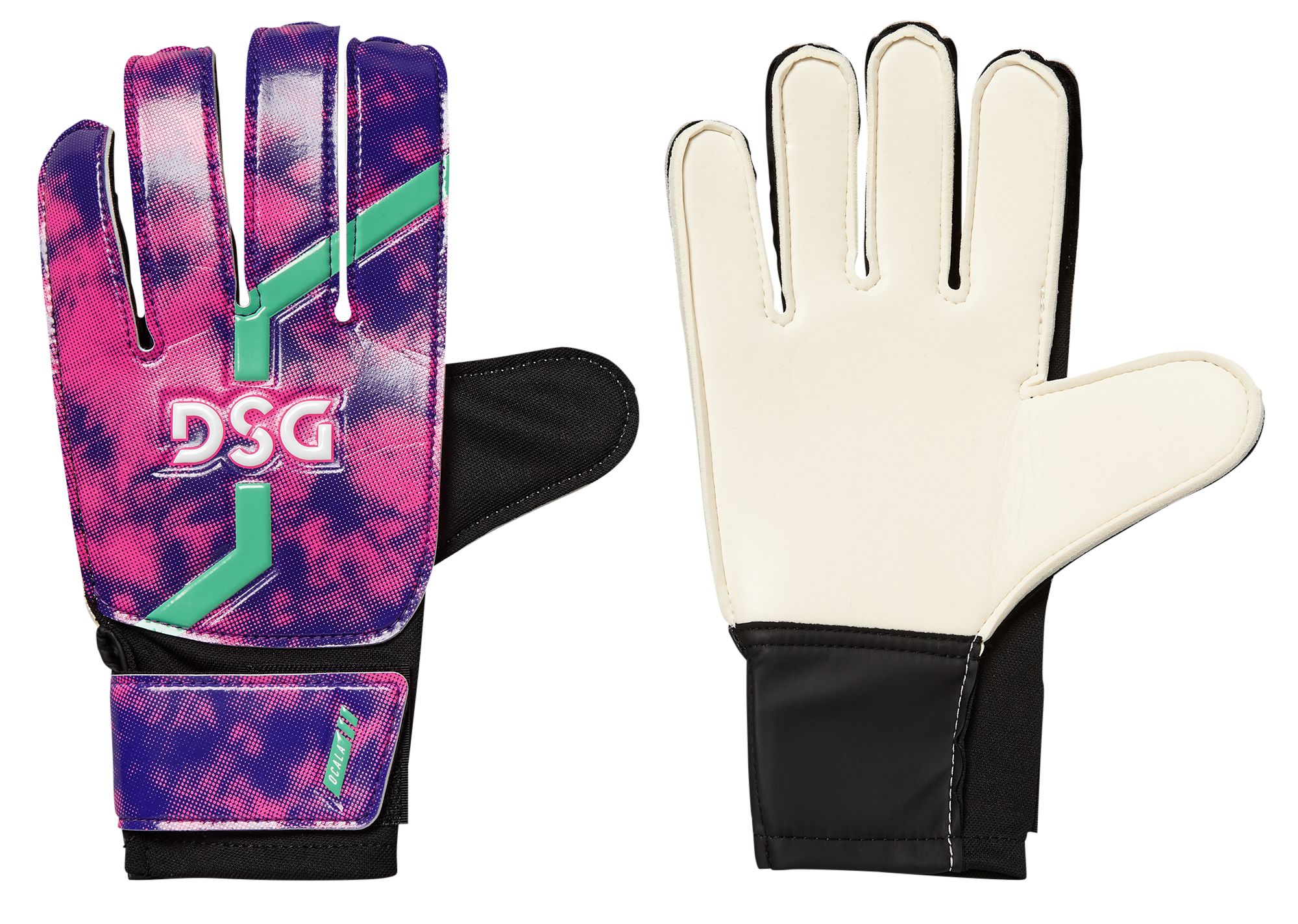 pink goalkeeper gloves