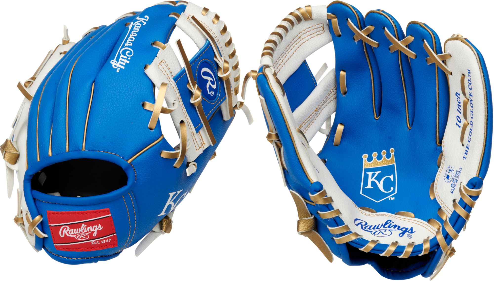 Rawlings Kansas City Royals 10" Team Logo Glove product image