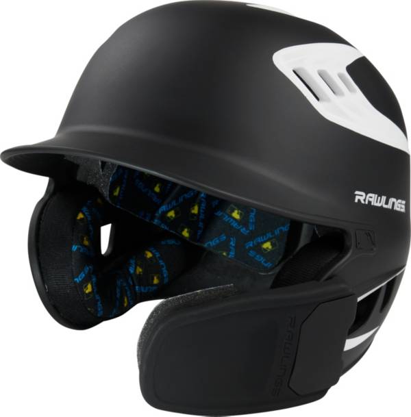 Rawlings Junior VELO Baseball Batting Helmet w/ Reversible Jaw Guard