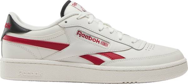 Reebok Men's Club C Revenge Vintage Shoes, Size 10, White/Red/Black