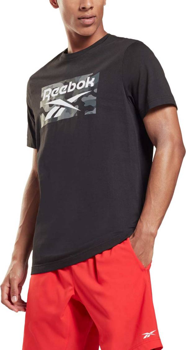 Reebok Men's Camo Allover Print T-Shirt