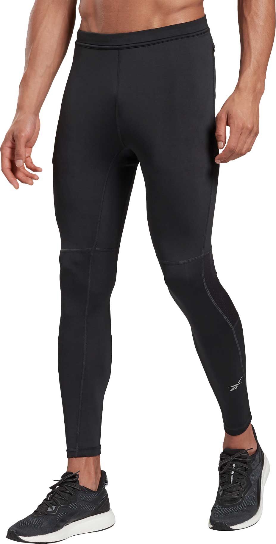 reebok running tights mens