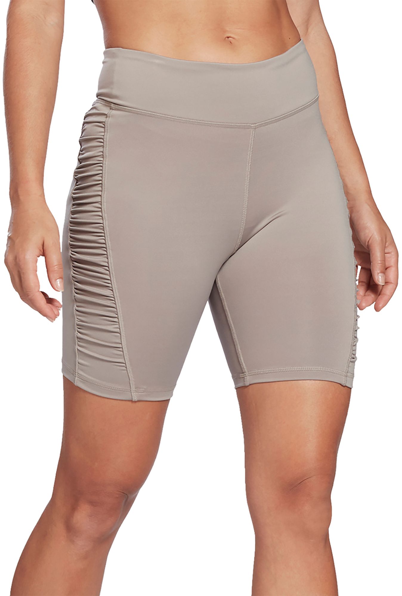 Reebok Women's Ruched High Rise Legging Shorts product image