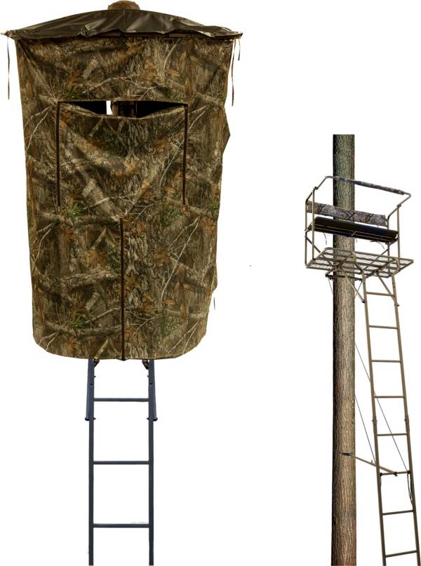 Rhino 2-Person 17.5 ft. Ladder Stand with Enclosure product image