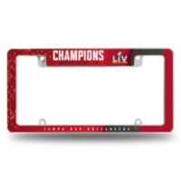 Tampa Bay Buccaneers Super Bowl Champions Acrylic License Plate