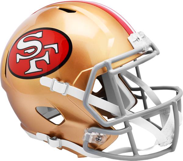 Riddell San Francisco 49ers Speed Replica 1964-1995 Throwback Football Helmet product image