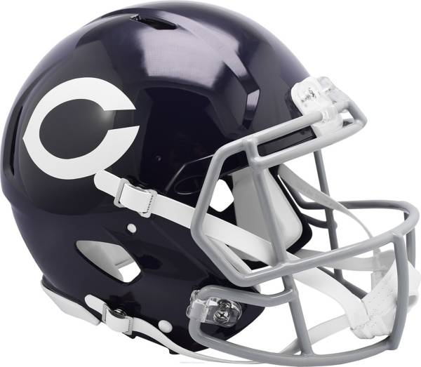 *CUSTOM* CHICAGO BEARS NFL Riddell Speed AUTHENTIC Football Helmet