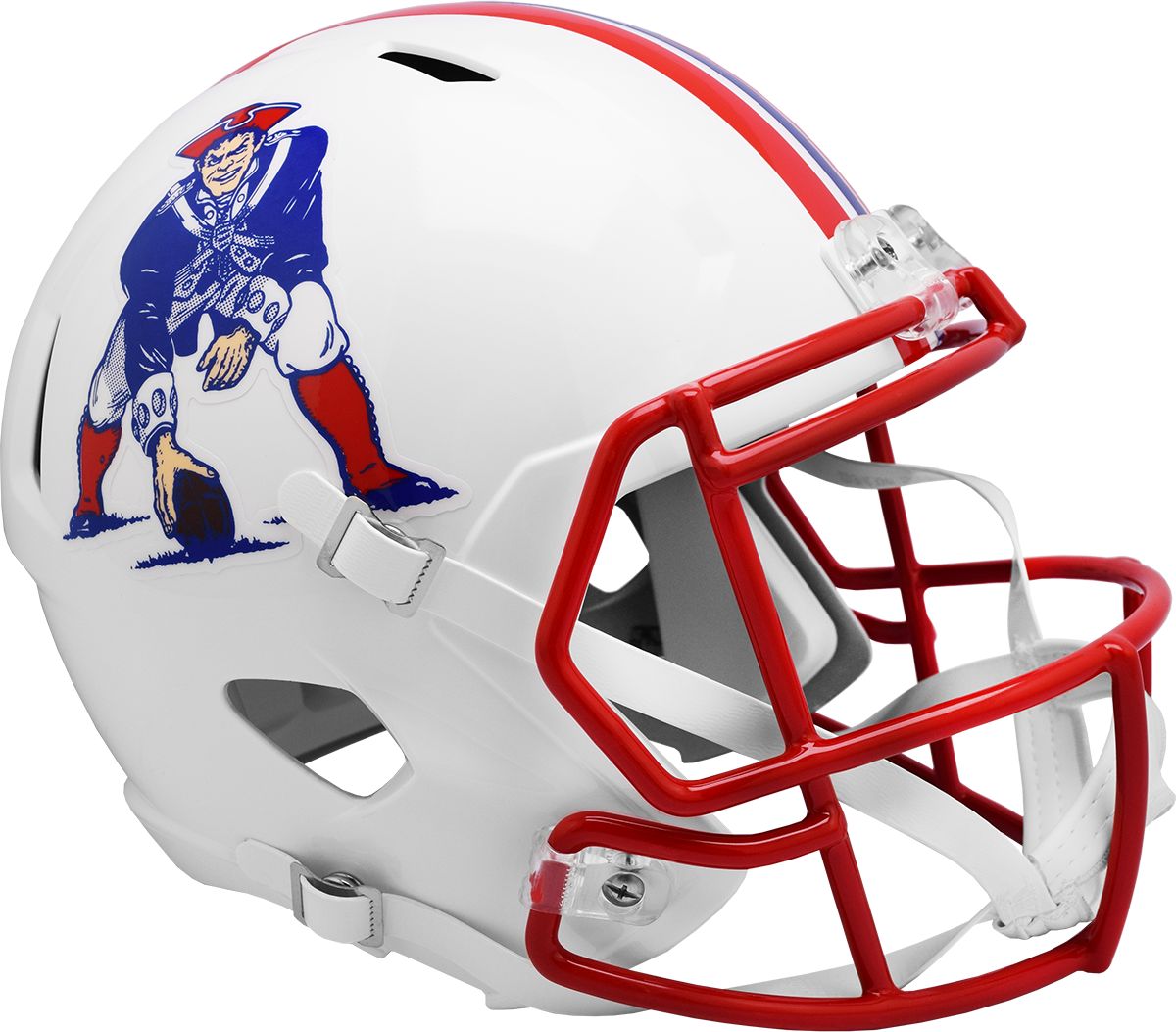 Riddell New England Patriots Speed Replica - Throwback Football Helmet