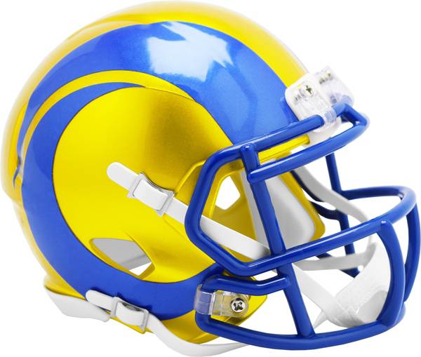 la rams mini helmet