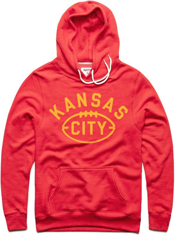 NFL New Era Kansas City Chiefs Hoodie Imprinted Pullover Red Adult