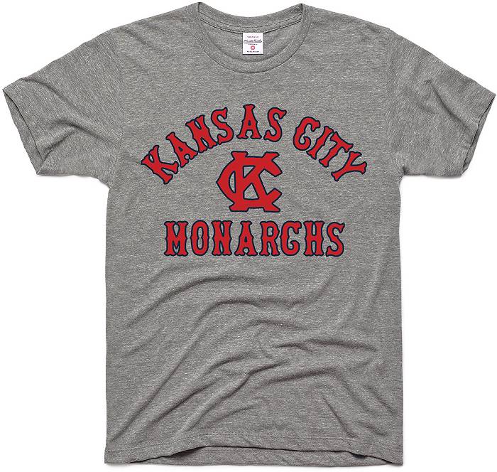 Charlie Hustle Kansas City Monarchs Grey T-Shirt