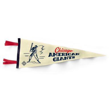 sorry, Charlie Hustle Chicago American Giants Museum White Pennant is currently out of stock