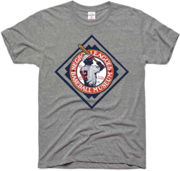 Charlie Hustle Negro Leagues Baseball Museum Grey Logo T-Shirt product image