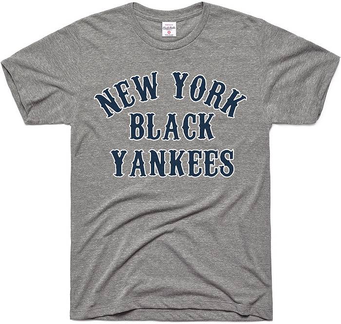 Charlie Hustle New York Black Yankees Museum T-Shirt - Gray - S - S (Small)