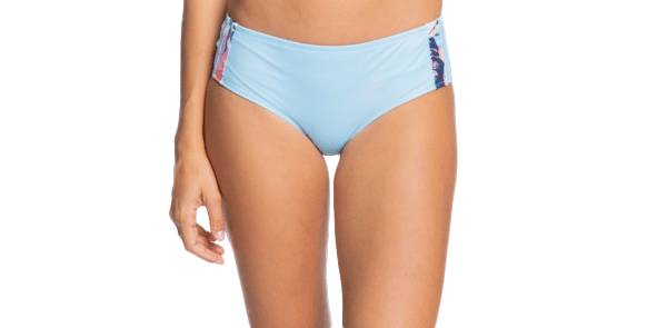 Roxy Women's Fitness Solid Shorty Bikini Bottoms