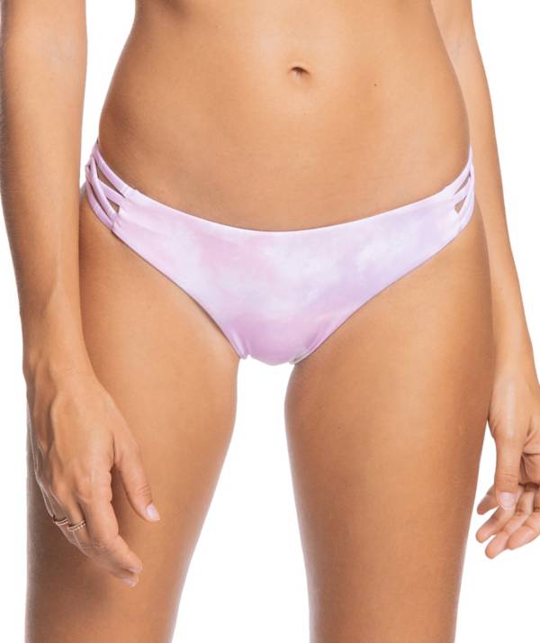 Roxy Women's Sea & Waves Reversible PT Regular Bikini Bottoms