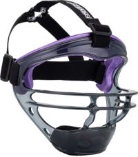Masque De Protection Softball DS Defender – Visage Réglable – Jeunesse – Noir