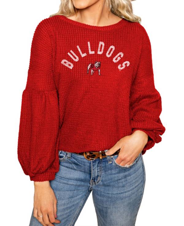 Gameday Couture Georgia Bulldogs Red Bubble Long Sleeve Shirt product image