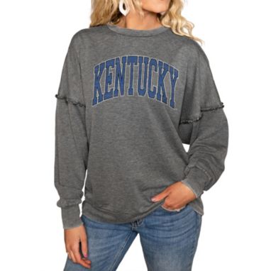 sorry, Gameday Couture Kentucky Wildcats Grey Acid Wash Crew Pullover Sweatshirt is currently out of stock