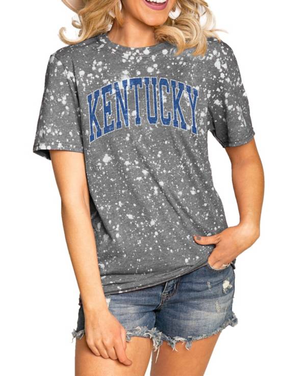 Gameday Couture Kentucky Wildcats Grey Bleached T-Shirt