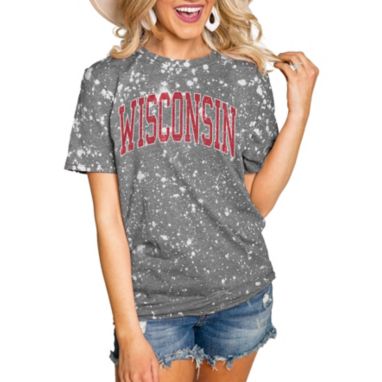 sorry, Gameday Couture Wisconsin Badgers Grey Bleached T-Shirt is currently out of stock