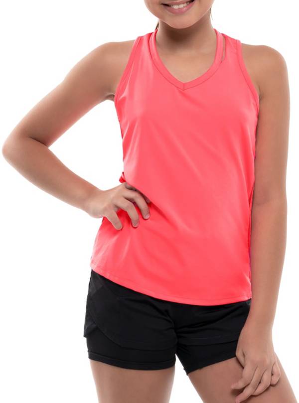 Lucky In Love Girls' V-Neck Cutout Tank product image