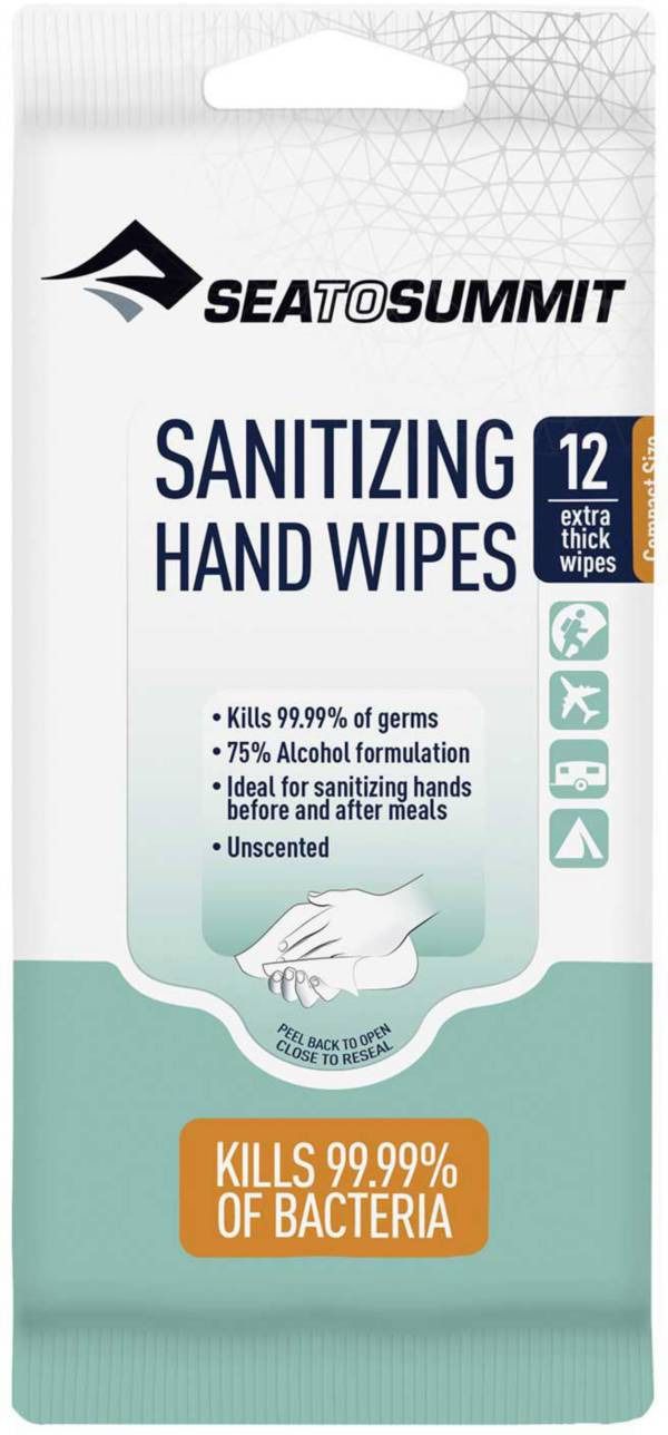 Sea to Summit Sanitizing Hand Wipes – 12 Pack product image