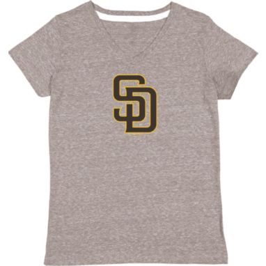 sorry, Soft As A Grape Women's San Diego Padres Navy V-Neck T-Shirt is currently out of stock