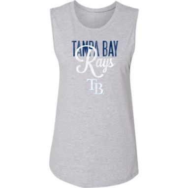 sorry, Soft As A Grape Women's Tampa Bay Rays Grey Muscle Tank Top is currently out of stock
